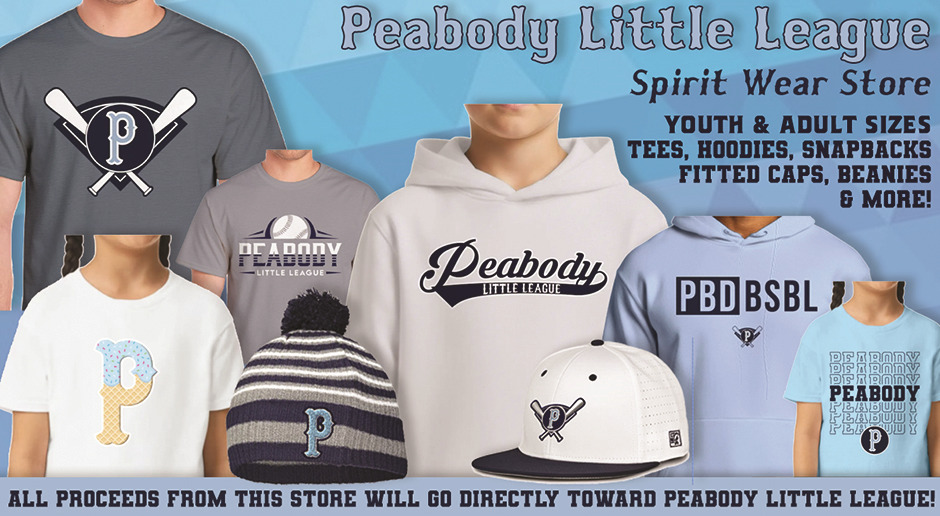 FUNDRAISER: Peabody Little League Spirit Wear Sale!