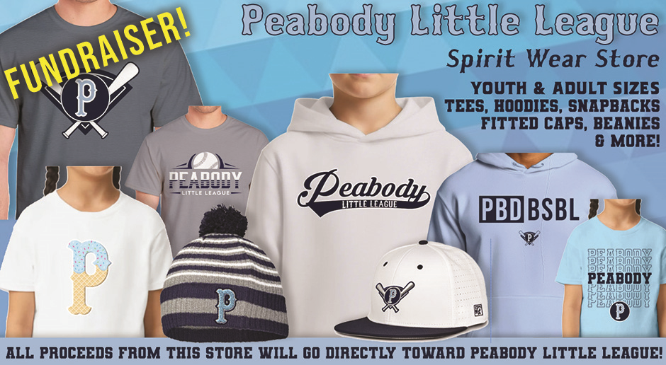 FUNDRAISER: Peabody Little League Spirit Wear Sale!